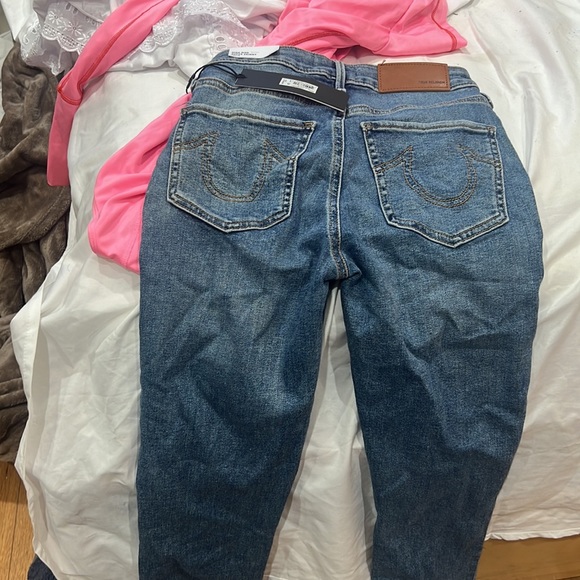 True religion high rise super skinny Halle - Picture 2 of 3